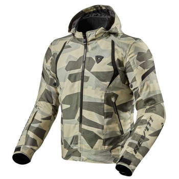 Motorcycle jacket Rev'it FLARE 2 CAMO LIGHT GREEN