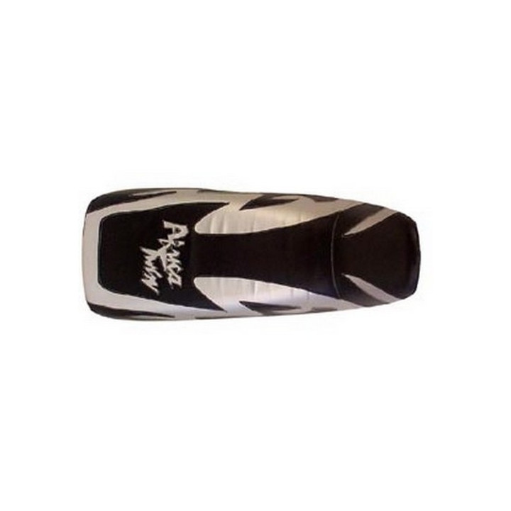 Housse de selle Bagster (2076Y) Noir/Sable/Lettres Argent Honda AFRICA TWIN XRV750 00-03 Housse de selle Bagster (2076Y) Noir/Sable/Lettres Argent Honda AFRICA TWIN XRV750 00-03
