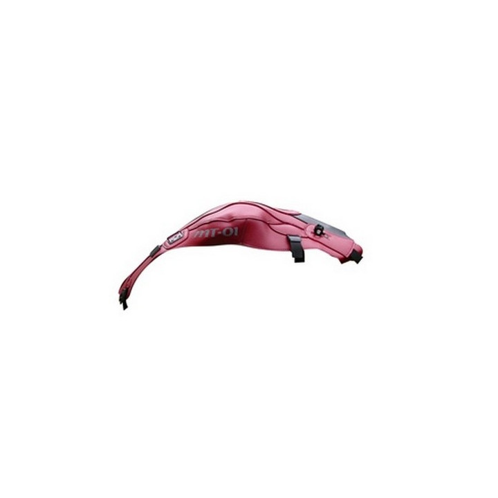 Bagster tank mat dark red/black stripes (1493G) Yamaha MT-01