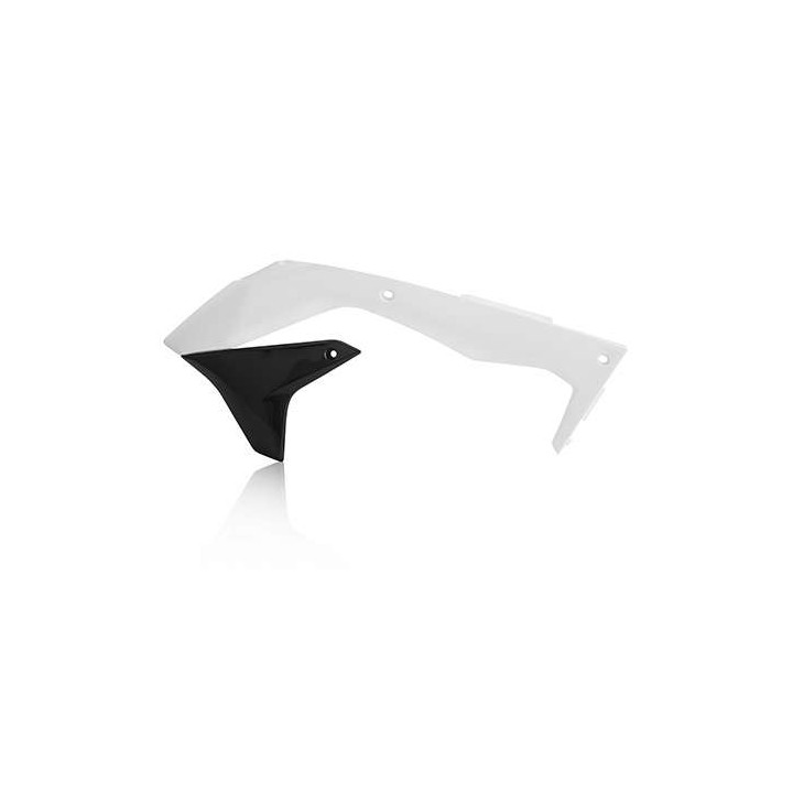 Acerbis Kawaski KX-F450 black/white radiator fins (0021837.237)