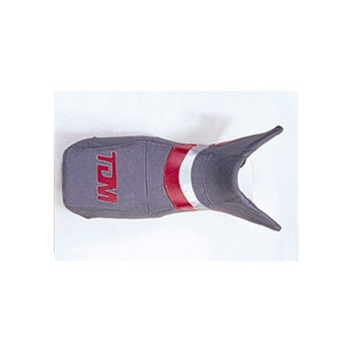 Housse de selle Bagster (2041G) Acier/Rouge/Argent/Lettres Rouges Yamaha TDM 850 94