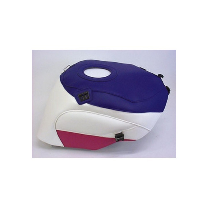 Tapis de réservoir Bagster violet fonce/blanc/fuchsia (1235F) Honda CBR900 R