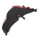 Bagster matte black/light burgundy tank mat (1676I) Kawasaki Z1000 14-