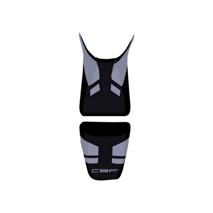 Housse de selle Bagster (2205D) Acier/Noir/Lettres Acier Honda CBF600 S 08-09