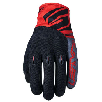 Gants moto cross Five E3 EVO Rouge Gants moto cross Five E3 EVO Rouge