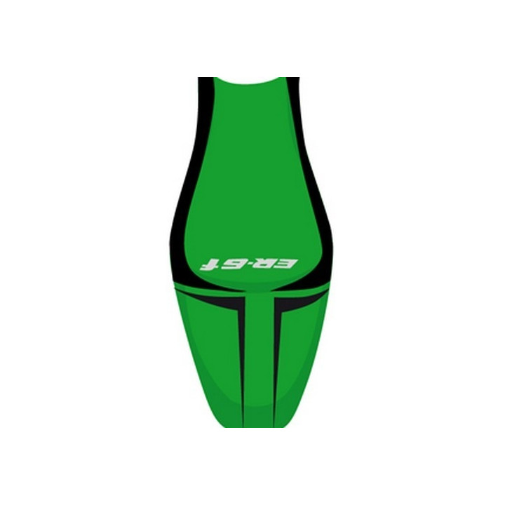 Saddle cover Bagster (2214H) Green Mother/Black/Black Letters Kawasaki ER-6F 10
