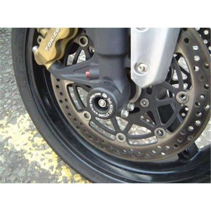Fork protection R&G (FP0009BK) GSXR600 750/1000 SV1000 GSX1300R HAYABUSA