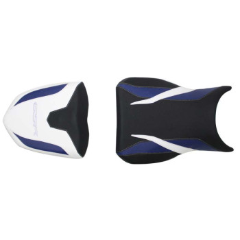 Housse de selle Bagster (2232A) Blanc/Gitane/Stam/Blanc/Lettres Argent Suzuki GSR750 14 Housse de selle Bagster (2232A) Blanc/Gitane/Stam/Blanc/Lettres Argent Suzuki GSR750 14