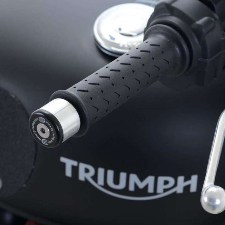 Embouts de guidon R&G (BE0104BK) Street Twin 900