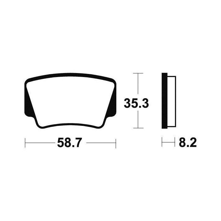 Brake pads metal fried BENDIX MOR367