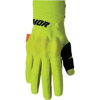 Gants moto cross Thor REBOUND ACID/BLACK