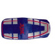 Saddle cover Bagster (2056F) Baltic/Argent/Rouge/Letters Rouge Yamaha XJR1200 98