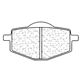 Plaquettes de frein sinter CL BRAKES 2284RX3