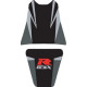Saddle cover Bagster (2144F) Black/Gris Clair/Anthracite/Letters Grises Claires Suzuki GSX1000R 04