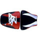 Housse de selle Bagster (2035F) Noir/Rouge/Lettres Argent Suzuki GSX750R 98