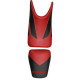 Saddle cover Bagster (2159A) Red/Black Honda CBR125 04