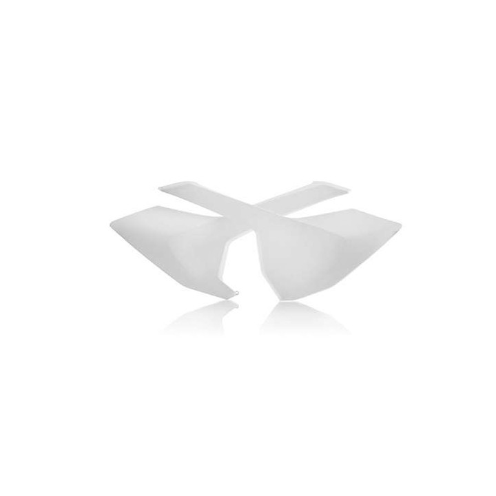 Plaques latérales blanc Acerbis Husqvarna TC125 (0021828.030)
