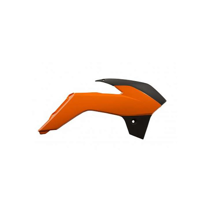 Acerbis KTM SX85 black/orange radiator fins (0016896.209.016)