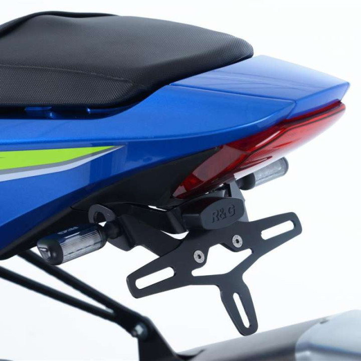 Plate holder R&G (LP0222BK) Suzuki GSX-R1000 17-