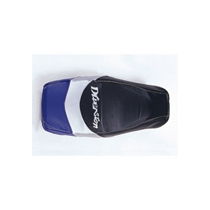 Housse de selle Bagster (2016B) Noir/Violet Fonce/Argent/Lettres Argent Yamaha XJ900 DIVERSION 95-96