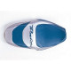 Housse de selle Bagster (2058D) Ocean/Argent/Lettres Noires Suzuki GSF600 BANDIT 95-99