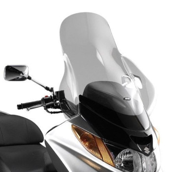 Bulle incolore Givi +17cm (D258ST) Suzuki Burgman 250/400/400S 03-06