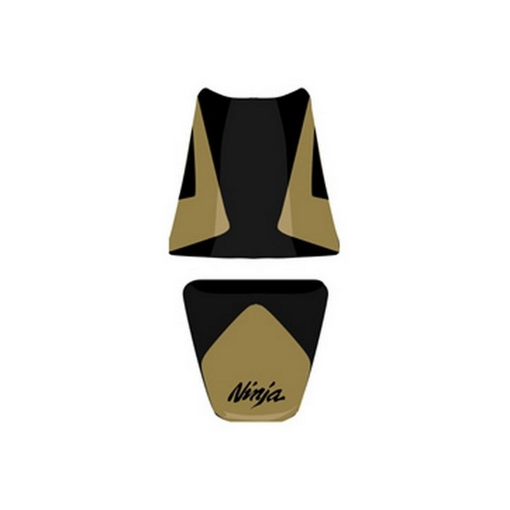 Saddle cover Bagster (2163B) Sable/Black/Black Letters Kawasaki ZX6 R/RR 05-06 Saddle cover Bagster (2163B) Sable/Black/Black Letters Kawasaki ZX6 R/RR 05-06