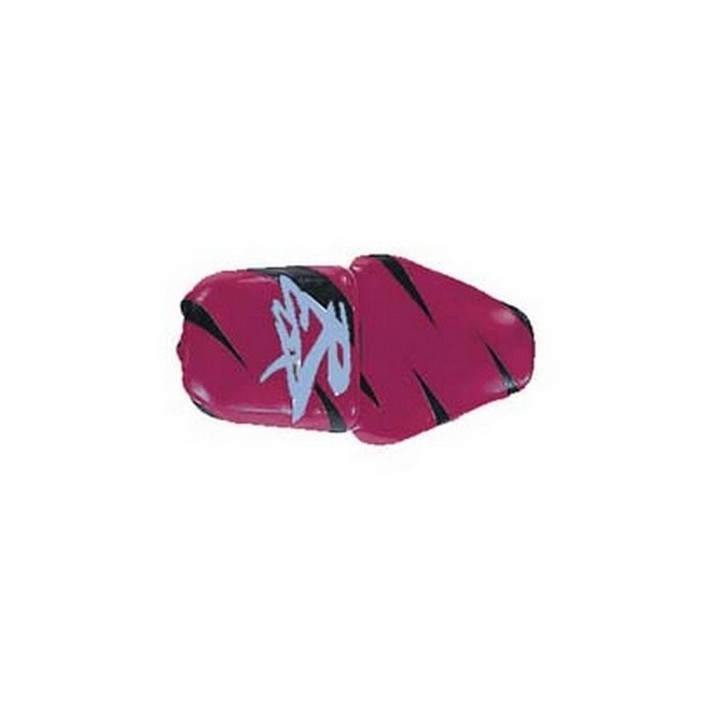 Housse de selle Bagster (2021J) Noir/Fuchsia /Lettres Azur Suzuki GSX750R 92