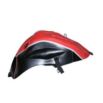 Tapis de réservoir Bagster vermillon nacre/noir (1538F) Kawasaki Z1000 Tapis de réservoir Bagster vermillon nacre/noir (1538F) Kawasaki Z1000