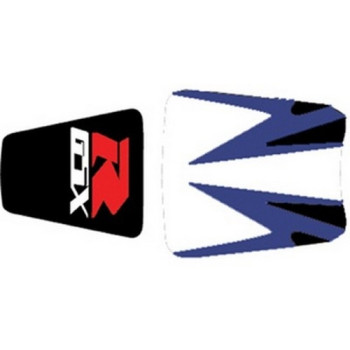Saddle cover Bagster (2114S) White/Baltic/Black/R Fluo Suzuki GSX1000R 02