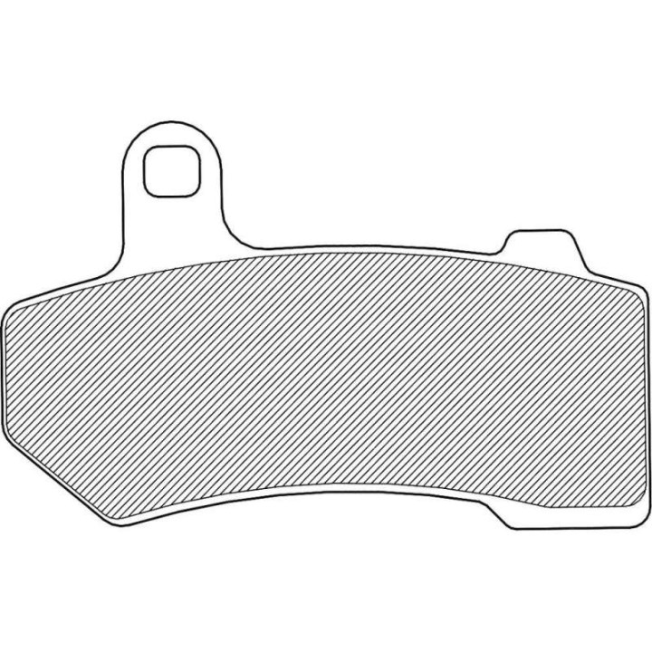Sinter Drag Spec FAD409HH Harley FLH 08-16 V-ROD 06-16 brake pads