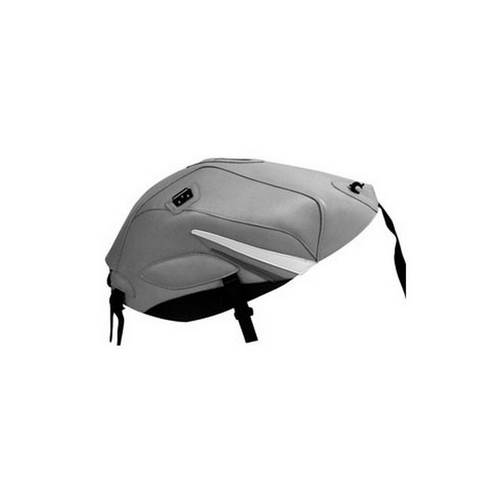 Bagster tank mat light grey/white and steel (1456B) Yamaha YZF-R6