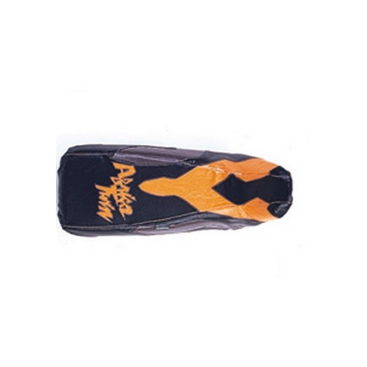 Housse de selle Bagster (2076P) Noir/Plomb/Abricot/Lettres Abricot Honda AFRICA TWIN XRV750 95/1996