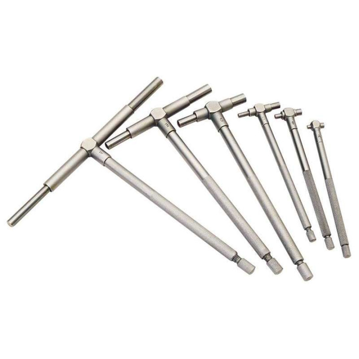 Set of 6 Draper telescopic bore gauges  Set of 6 Draper telescopic bore gauges