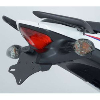 Alu plate support R&G (LP0151BK) Honda CB500F 13-15