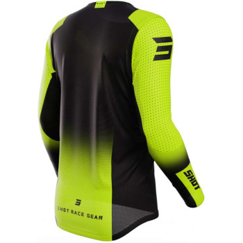 Maillot moto cross Shot AEROLITE ULTIMA YELLOW