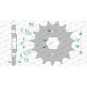 Pignon AFAM 15 dents pas 530 type 20503 Honda FT 500