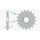 Pignon AFAM 15 dents pas 532 type 21802 Yamaha YZF 600 R6