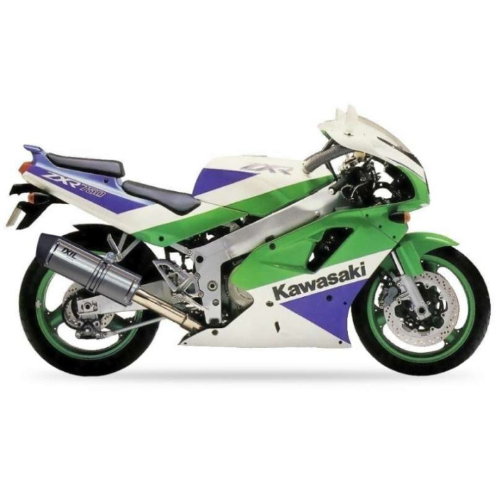 Silencieux homologué Ixil SOVE inox (OK7063VSE) Kawasaki ZXR750