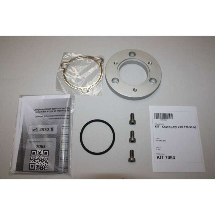 Silencieux homologué Ixil SOVE inox (OK7063VSE) Kawasaki ZXR750