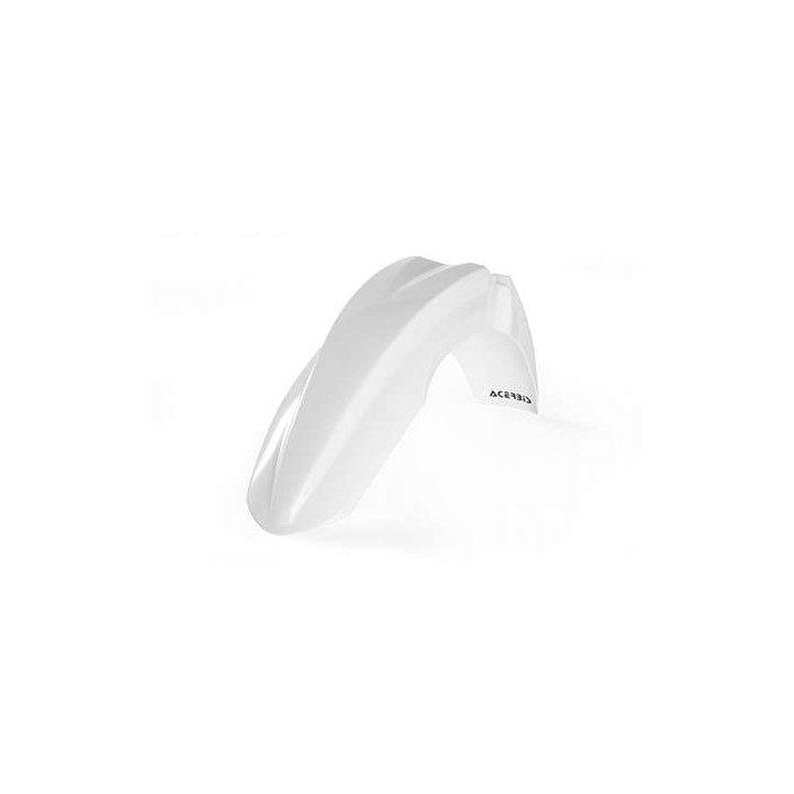 Acerbis Kawasaki KX-F250 white front mudguard (0013133.030)