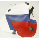 Bagster tank mat white/blue and red tips (1172A) Honda Africa Twin XRV750