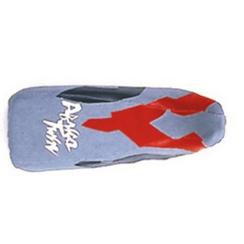 Saddle cover Bagster (2076R) Gris Clair/Rouge/Noir/Letters Blanches Honda AFRICA TWIN XRV750 97/1998