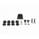 RACK ACIER adapter kit for Givi/Kappa MONOKEY top case