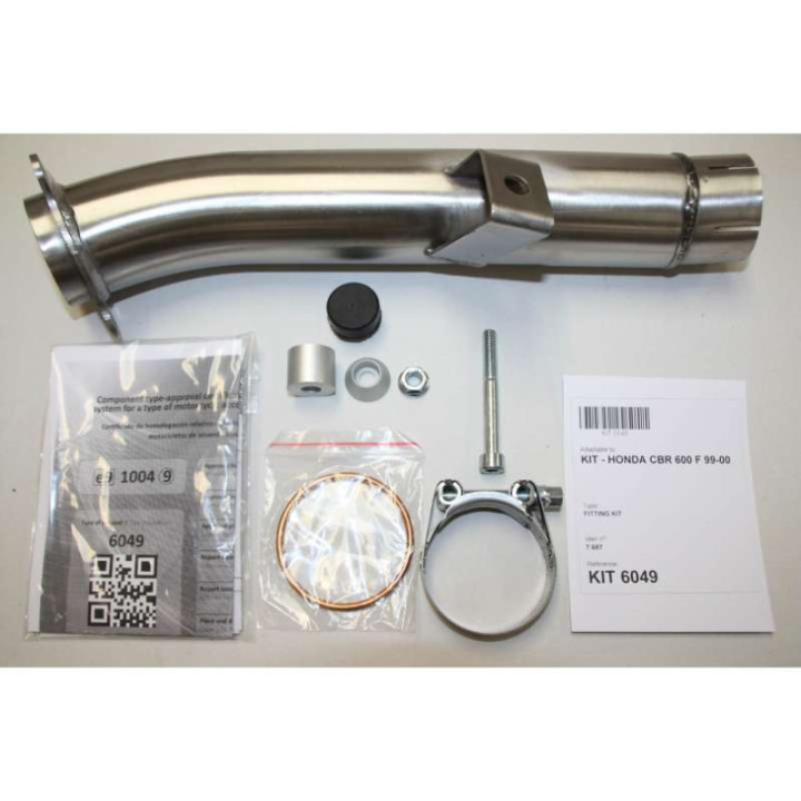 Silencieux homologué Ixil SOVE inox (OH6049VSE) Honda CBR600F 99-00