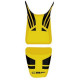 Housse de selle Bagster (2204D) Jaune Or/Noir Lettre Noir Honda CBF600 N 09