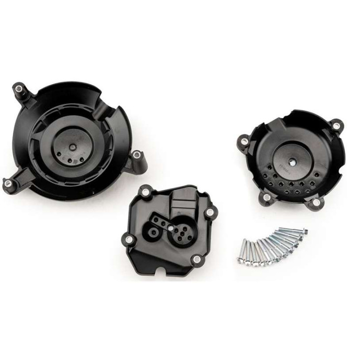 Couvre-carters homologués TRACK droit et gauche Puig (21514N) Kawasaki ZX-10R / ZX-10RR