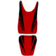 Saddle cover Bagster (2159I) Red/Black/Black Letters Honda CBR125 07