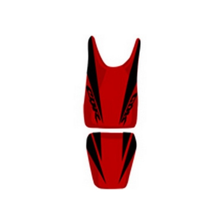 Saddle cover Bagster (2159I) Red/Black/Black Letters Honda CBR125 07