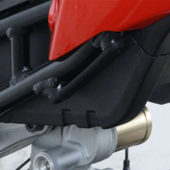 Cache-orifices de repose-pieds R&G (BLP0093BK) HONDA CRF1100L AFRICA TWIN